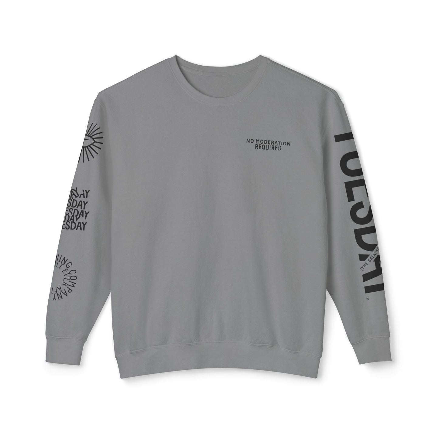 NO MODERATION REQUIRED CREWNECK