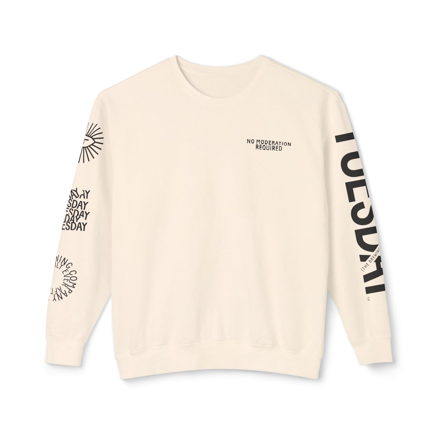 NO MODERATION REQUIRED CREWNECK