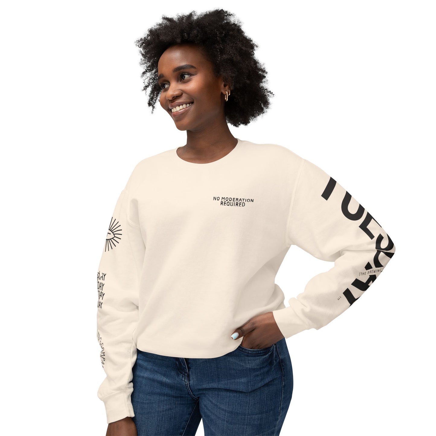 NO MODERATION REQUIRED CREWNECK