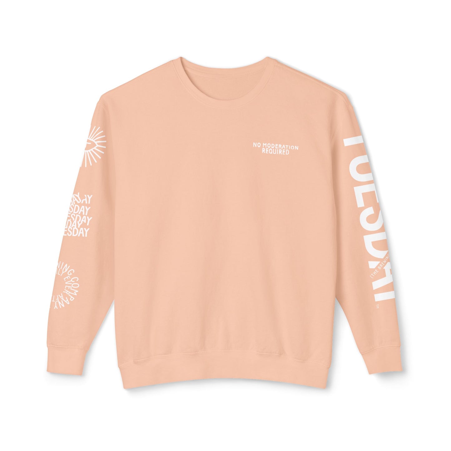 NO MODERATION REQUIRED CREWNECK