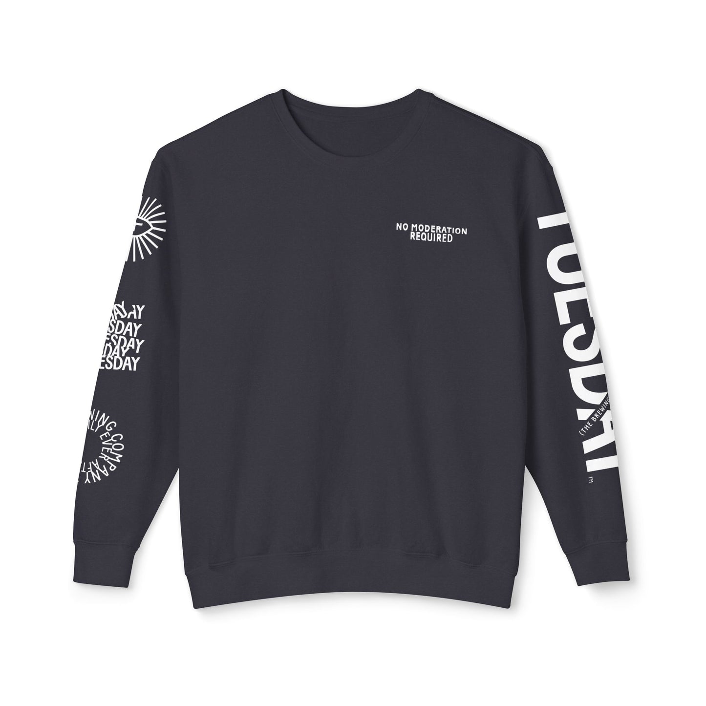 NO MODERATION REQUIRED CREWNECK