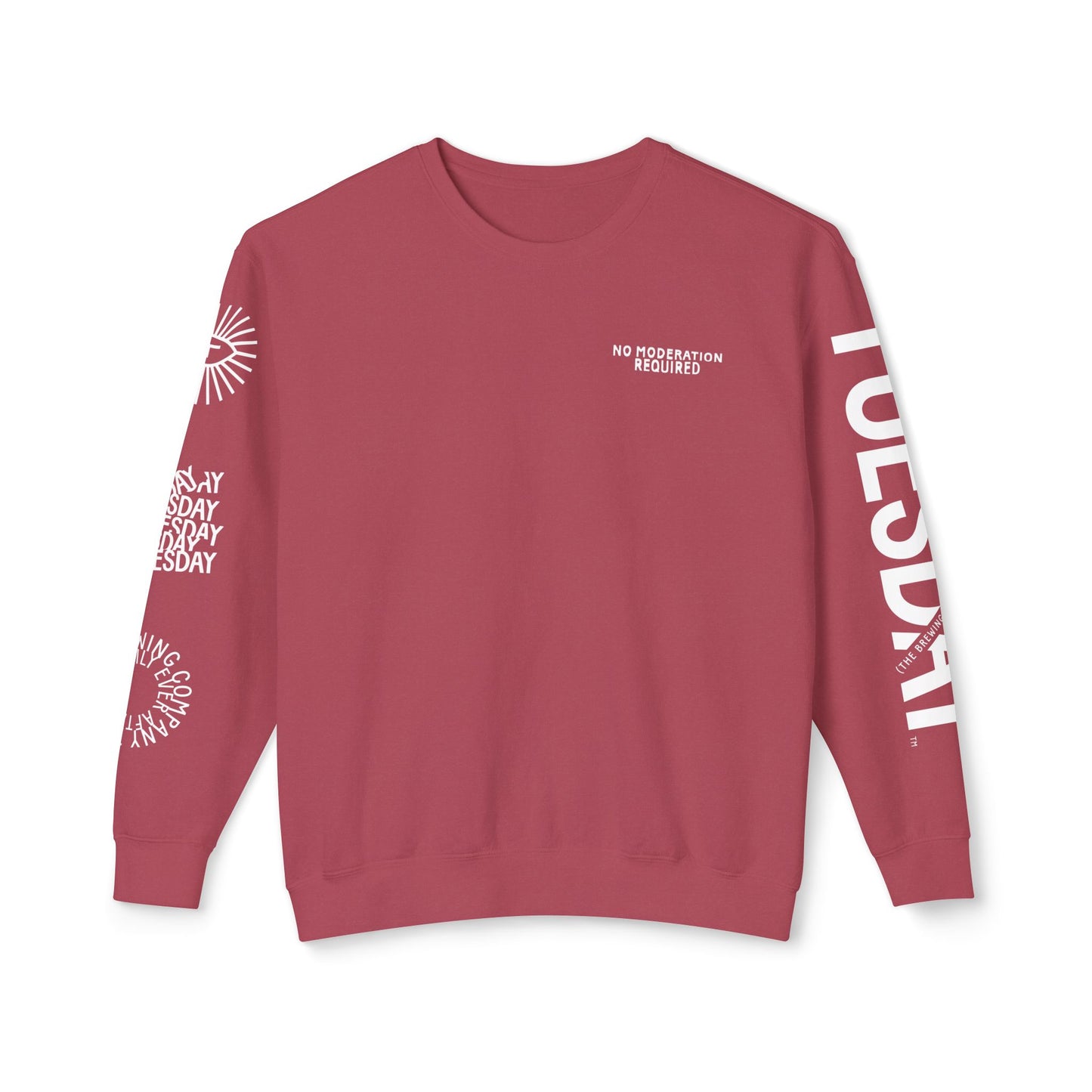 NO MODERATION REQUIRED CREWNECK